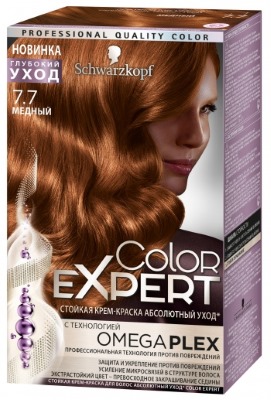 Hair dye Color Expert Schwarzkopf. Color palette with photo: omega, cold blond