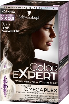 Hair dye Color Expert Schwarzkopf. Color palette with photo: omega, cold blond