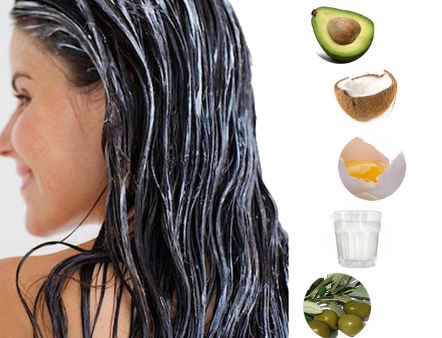 Mask for dry hair moisturizing, anti-hair loss, for growth and density. Folk recipes and professional, home use