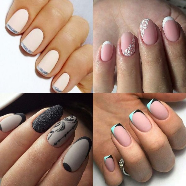 Matte gel polish for short nails. Technique, photo, design, how to make a manicure at home