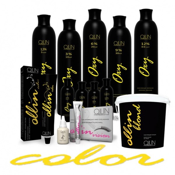 Ollin hair dye. Palette of colors Performance, Professional, Color, Megapolis. Hair photos, reviews