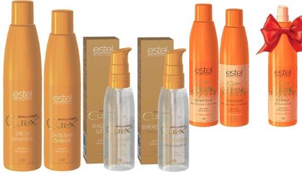 Professional hair care products against electrification, hair loss and for growth Estelle, Loreal, Kapus, Occuba