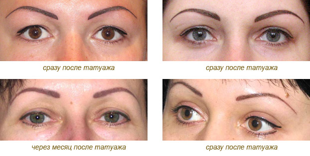 Permanent make-up of eyelids with shading, arrows, inter-eyelash, shadow, upper and lower eyelids. Before and after photos, how long, the consequences