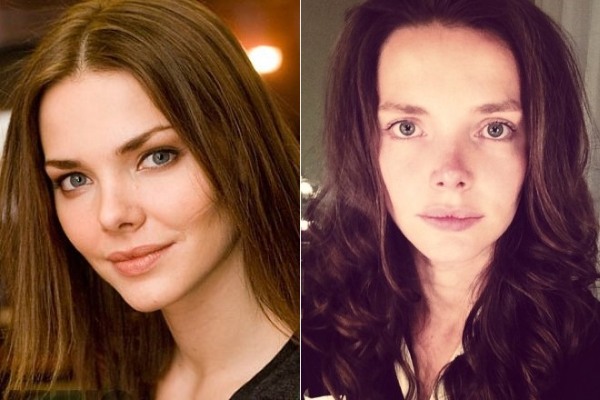 Stars without makeup - before and after photos: Russian artists, singers, what they look like without Photoshop