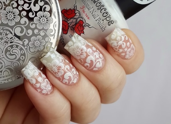 White manicure. Photo, new design 2020 for short and long nails with rubbing, stones, sparkles, silver, gold, French with a pattern, rhinestones