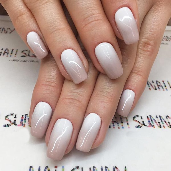 White manicure. Photo, new design 2020 for short and long nails with rubbing, stones, sparkles, silver, gold, French with a pattern, rhinestones