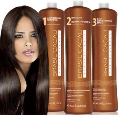 Brazilian hair straightening Brazilian blowout: keratin restoration, Cocochoco smoothing serum. Reviews and prices