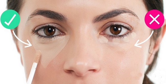 How to use a face concealer. Step-by-step instructions with a photo, scheme: tonal, liquid, dry, color, pencil, palette