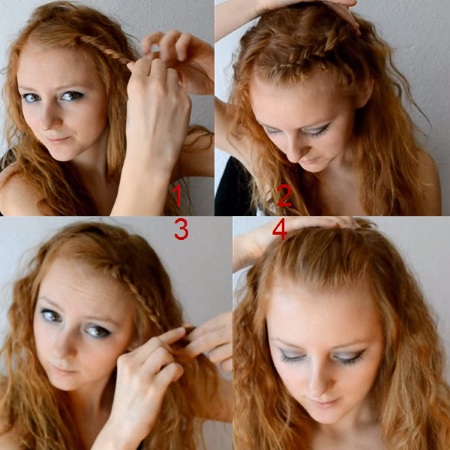 How beautiful it is to remove the bangs when growing, if it is short, medium, long. A photo