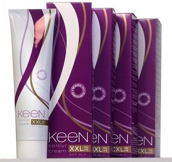 Hair dye Keen (Keen): a palette of colors, shades, photo on the hair. Composition, instructions for use