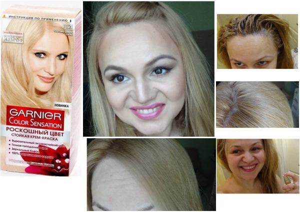 Aschblonde Farbe. Paletten professioneller Haarfärbemittel: Avon, Londa, Garnier, Farah, Pallet, Studio