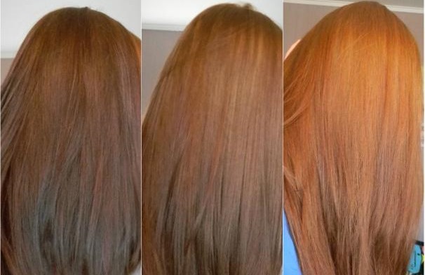 Ammonia-free hair dyes. Names and palettes of professional tinting and coloring agents