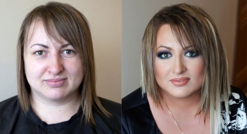 Makeup for brown eyes and dark hair for every day, wedding, evening. Photo and step-by-step instructions on how to make