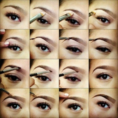 Makeup for brown eyes and dark hair for every day, wedding, evening. Photo and step-by-step instructions on how to make