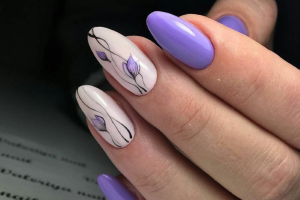 Manicure for almond nails 2020: the best ideas. Design for spring, summer, autumn, winter