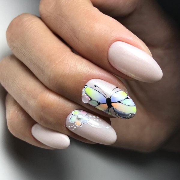 Manicure for almond nails 2020: the best ideas. Design for spring, summer, autumn, winter