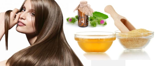 Maschere per capelli con olio di bardana. Ricette, regole per l'uso contro la caduta dei capelli e per la crescita