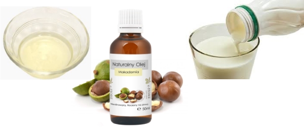 Macadamia oil properties, application and benefits for hair, face, hands, body, eyelashes, skin around the eyes, lips