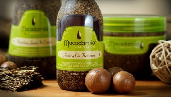 Macadamia oil properties, application and benefits for hair, face, hands, body, eyelashes, skin around the eyes, lips