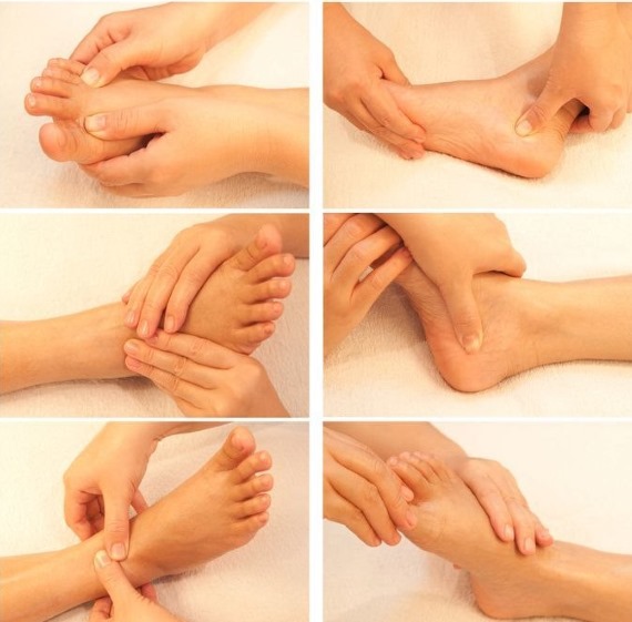 Foot massage technique: rules and video lessons. Learning in pictures with explanations: Thai, Chinese, spot