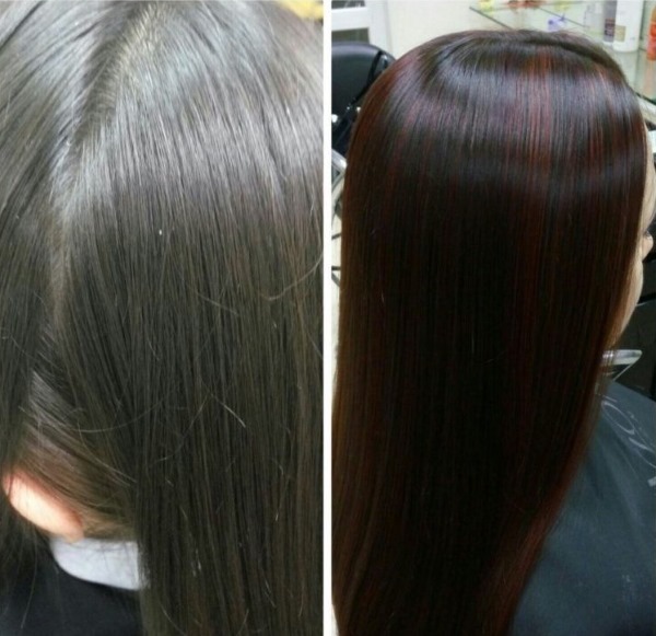 Hair dye Matrix professional. Color palette, hair photo. Reviews