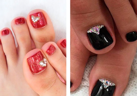 Fashion trends in pedicure 2020. Photos, current ideas and colors