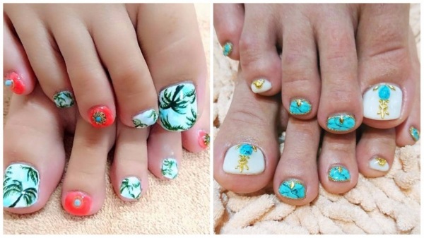 Fashion trends in pedicure 2020. Photos, current ideas and colors