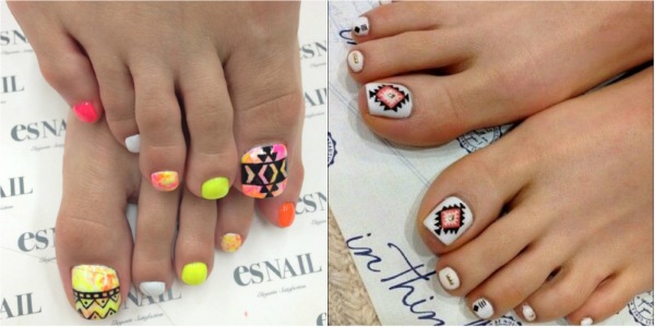 Fashion trends in pedicure 2020. Photos, current ideas and colors