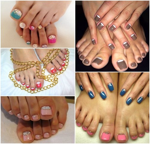 Fashion trends in pedicure 2020. Photos, current ideas and colors