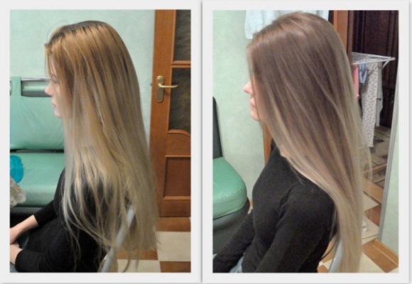 Ash-blonde hair color: Estelle paint, Garnier, Loreal, Igor, no ammonia, palette. How to achieve without redhead. A photo