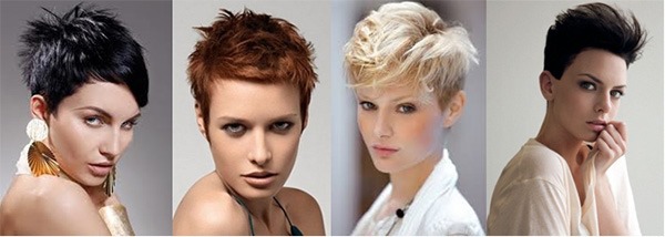 Short women's haircuts 2020 for overweight, thin, after 40, 50, 60 years old, beautiful with straight, oblique bangs, cascade