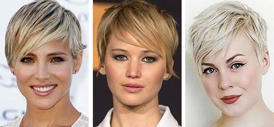 Short women's haircuts 2020 for overweight, thin, after 40, 50, 60 years old, beautiful with straight, oblique bangs, cascade