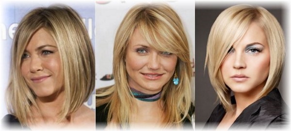 Short women's haircuts 2020 for overweight, thin, after 40, 50, 60 years old, beautiful with straight, oblique bangs, cascade