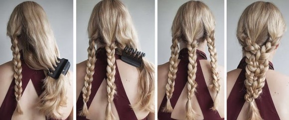 Hairstyles with braids for medium hair, long. French, Greek, braid on the side, around the head, with bangs, for a wedding