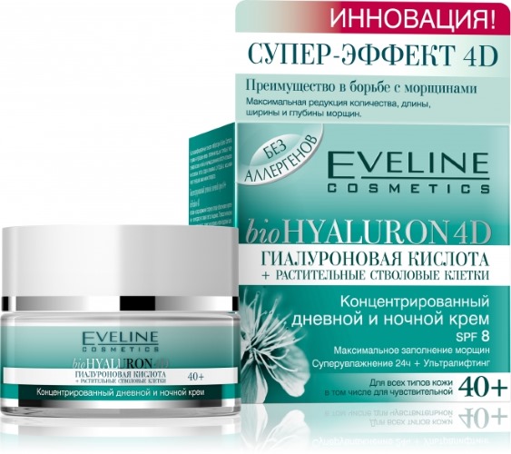 Evelyn cream for face and body with hyaluronic acid. Instructions for use, reviews