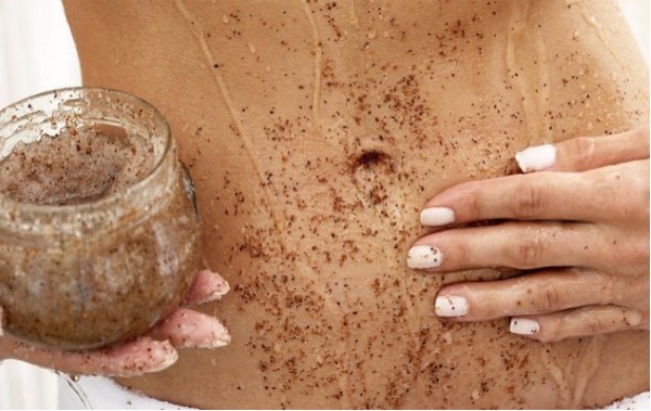 Body scrub from coffee grounds. The recipe for how to make a coffee scrub with your own hands from cellulite. A photo