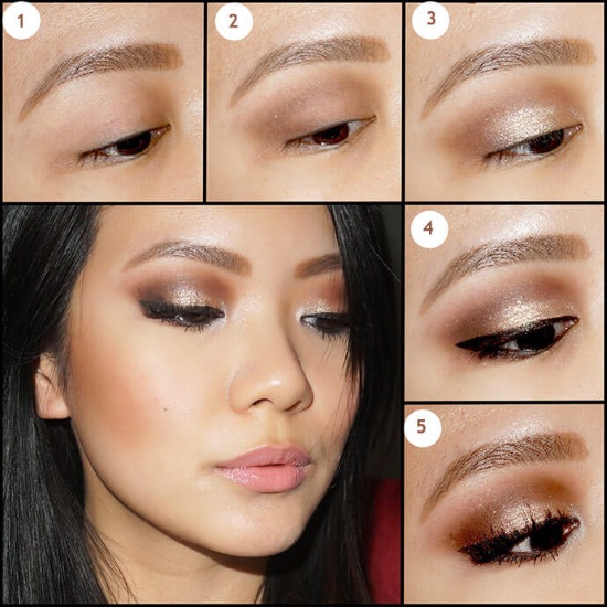 How to make beautiful arrows on the eyes. Photo, step by step instructions: liquid eyeliner, felt-tip pen