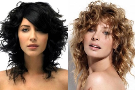 Haircuts for medium curly hair: thin, thick, lush. Fashionable hairstyles with and without bangs. A photo