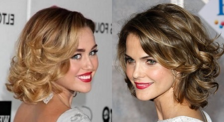 Haircuts for medium curly hair: thin, thick, lush. Fashionable hairstyles with and without bangs. A photo