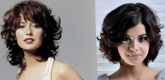 Haircuts for medium curly hair: thin, thick, lush. Fashionable hairstyles with and without bangs. A photo