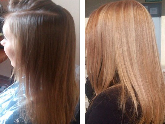 Hair tinting. How to do it correctly for light brown, red, blond, for brunettes. Before and after photos