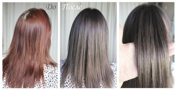 Hair tinting. How to do it correctly for light brown, red, blond, for brunettes. Before and after photos