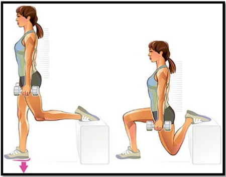 Exercises on the front of the thigh for girls: for weight loss, strengthening, stretching. Effective home and gym. Video