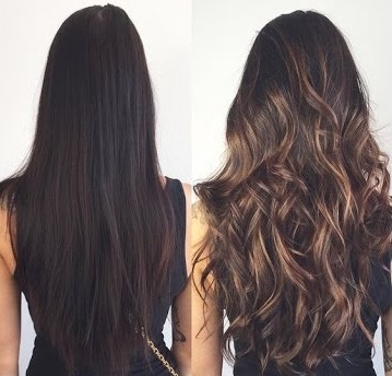 Balayage on dark hair. How to do it at home, staining technique, photo