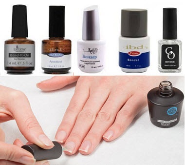 Bonder for nails. What is it, types, difference with primer, how to use. Best Bonders: Lisa, Cody, Ingarden, Ibd, Glenio