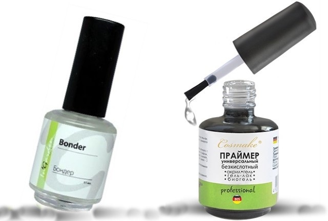 Bonder for nails. What is it, types, difference with primer, how to use. Best Bonders: Lisa, Cody, Ingarden, Ibd, Glenio