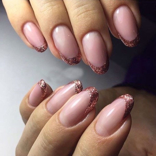 French manicure with gel polish. Photo with pattern 2020, fashion trends. How to make on short and long nails