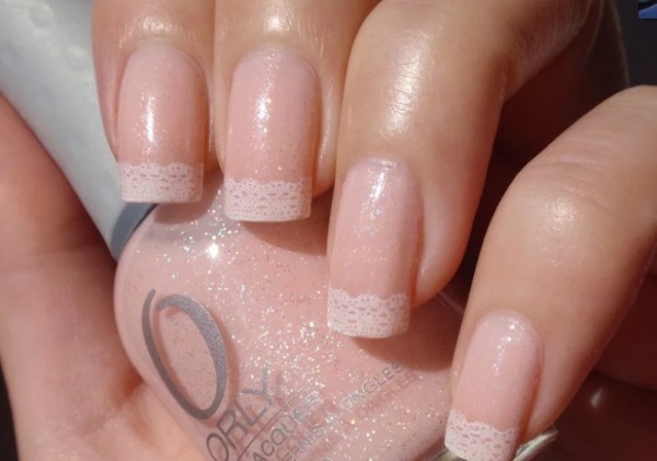 French manicure with gel polish. Photo with pattern 2020, fashion trends. How to make on short and long nails