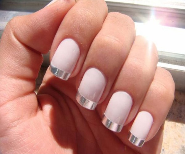 French manicure with a pattern. New 2020, the best ideas for long and short nails