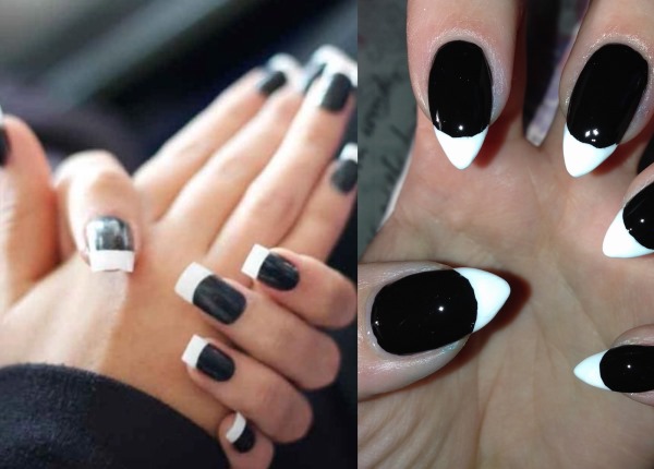 French manicure with a pattern. New 2020, the best ideas for long and short nails